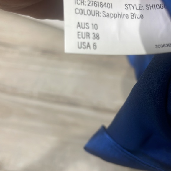 Ever New Melbourne Sapphire Blue top NWT - Picture 8 of 9